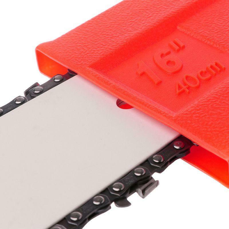 16" Orange Chainsaw Bar Cover Guide Plate Protector Chain Guard Case for