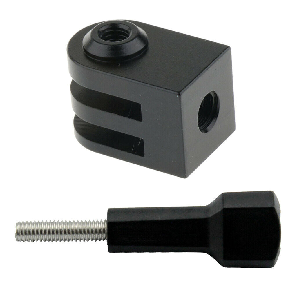 1/4" Tripod Monopod Adapter + Bolt Nut Screw for GoPro Hero 1 2 3 4 5 SJ