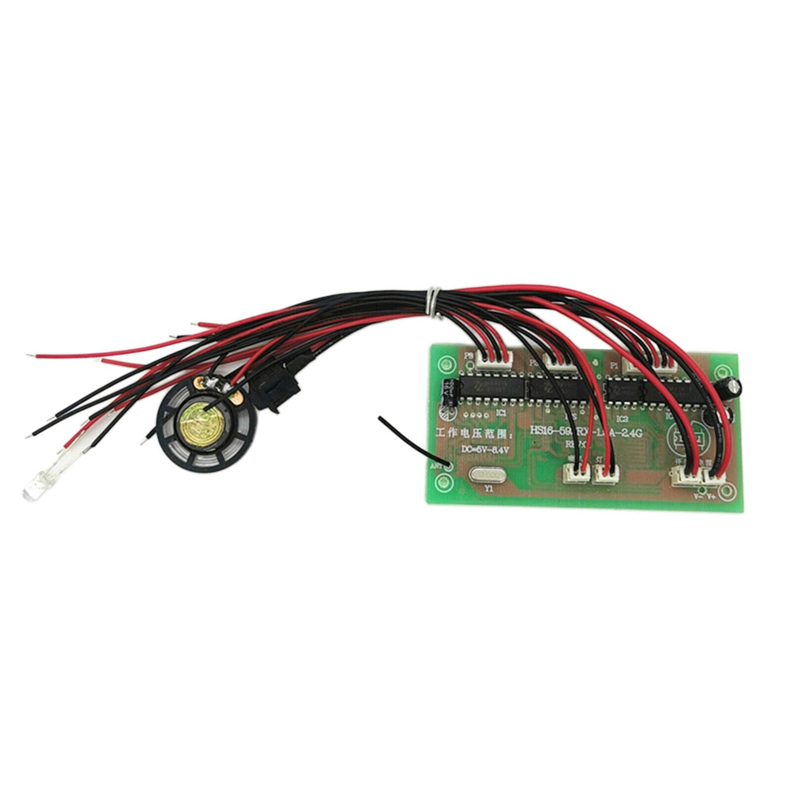 Metal 16CH Wireless Remote Control Receiver Module DIY DC5.0V-8.4V Accessory