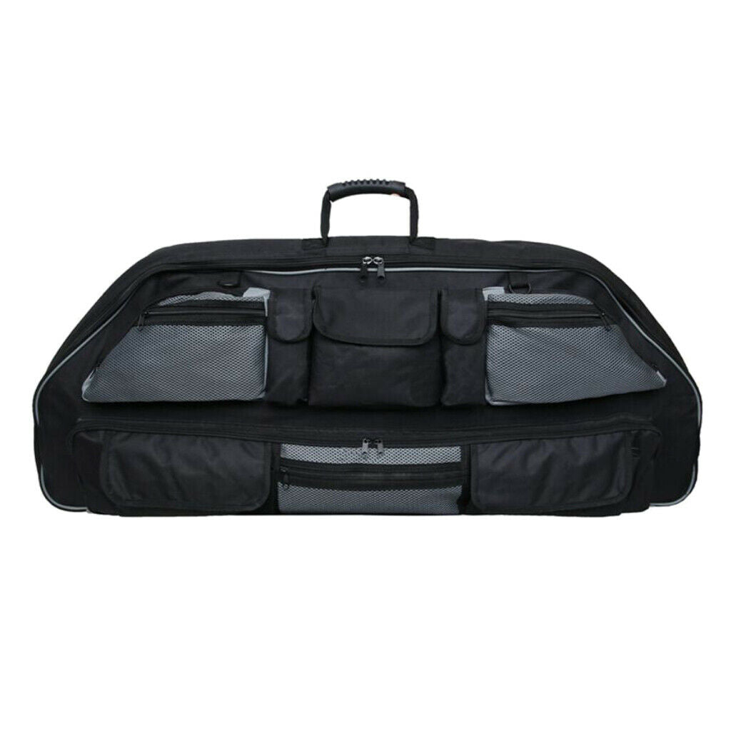 Compound Bow Case Large Bow Protective Storage Arrow Case with Extra Pockets
