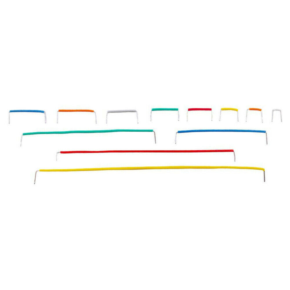 560Pcs 14 Lengths Breadboard Lines Circuit Board Jumpers U Shape Cable Wire Kit