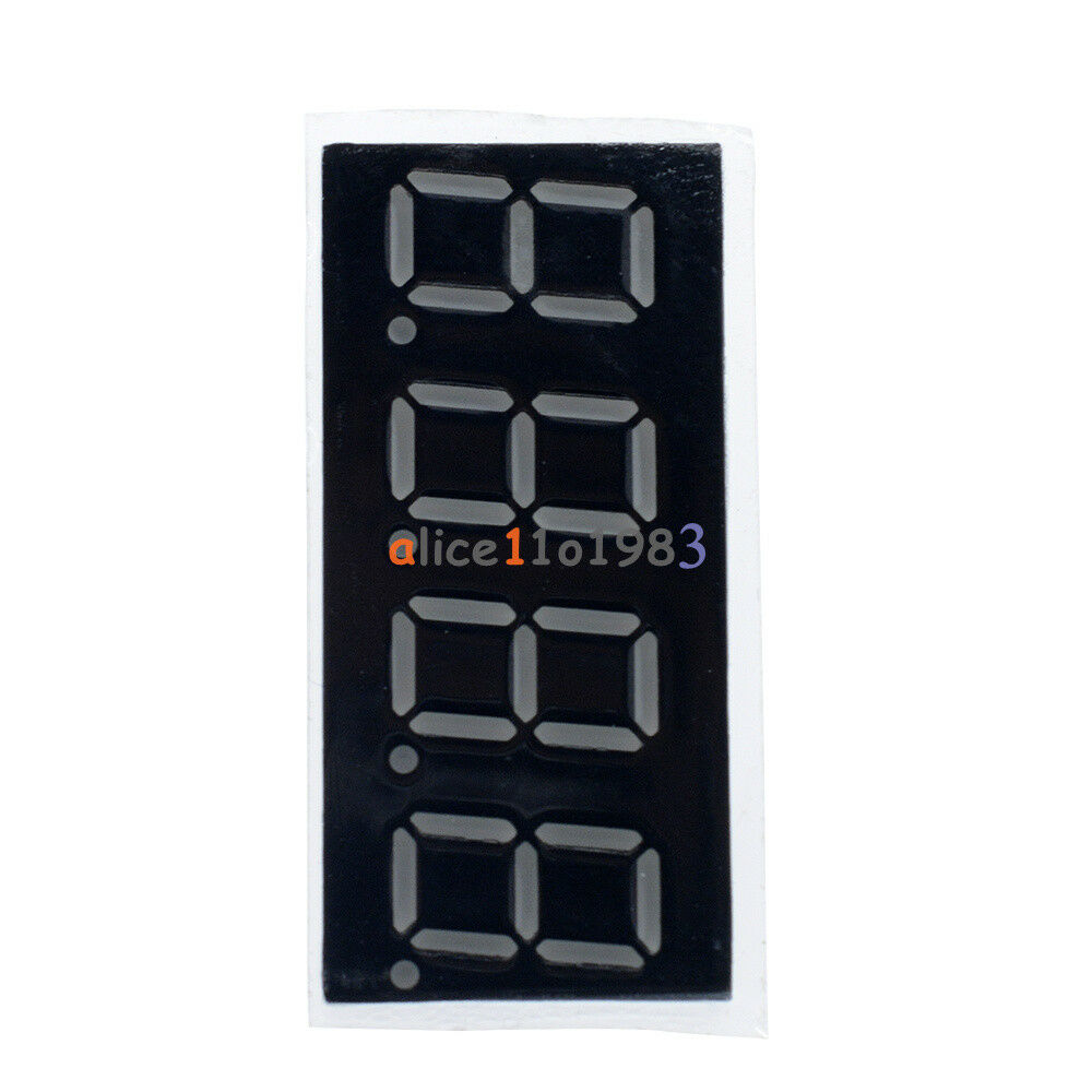 5Pcs 0.36inch 7 Segment 4 Digit Common Cathode 0.36" RED LED digital display