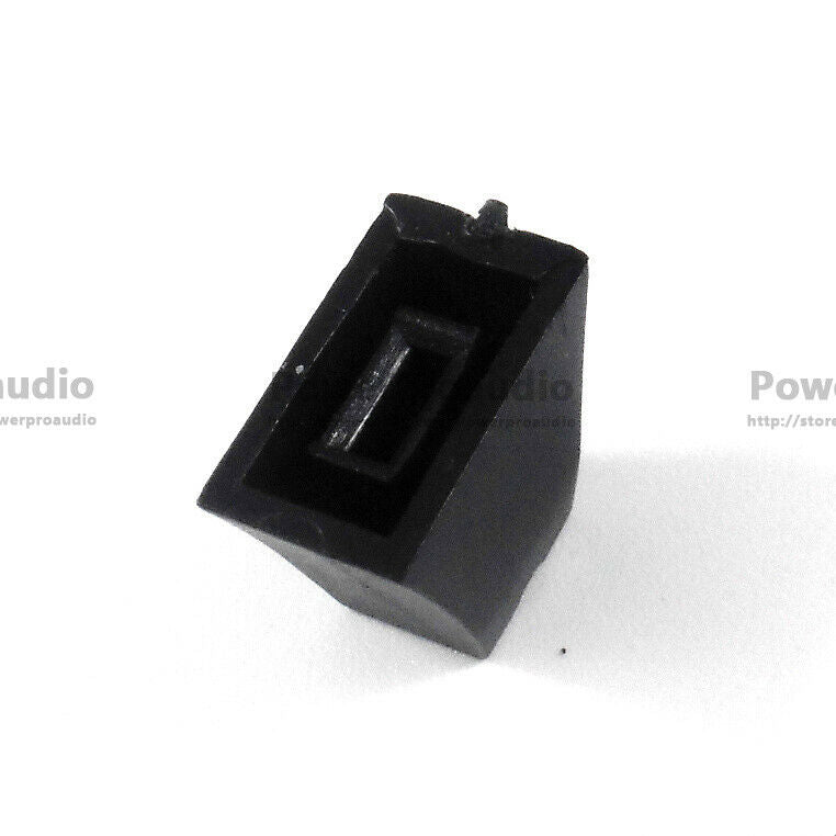 15pcs Black Potentiometer Fader Knob Cap 12mmLx7mmW For Pioneer Mixer Equalizer