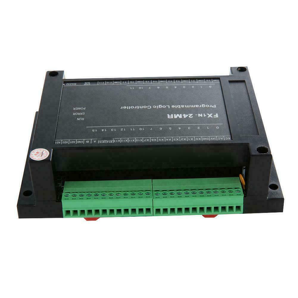 FX1N-24MR PLC Industrial Control Board 14 Input 10 Output 24V DC 5A High Quality