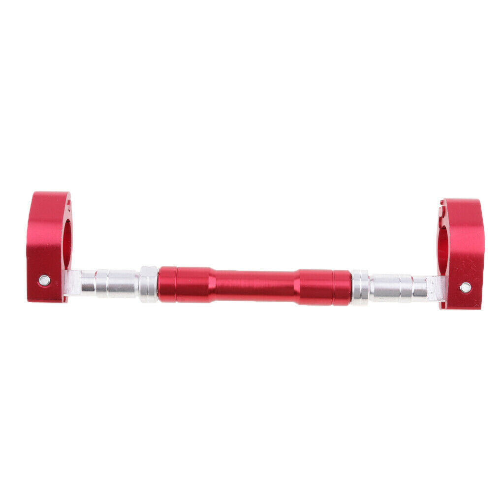 22mm Universal Adjustable Motorcycle Handlebar Cross Bar Balance Beam Red