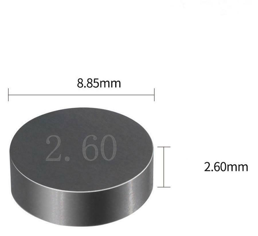 23Pcs Motorcycle Moped Valve Shim Kit 1.72- 2.6mm 8.85 mm thickness Universal