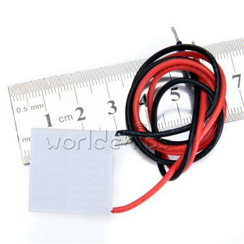 25*25mm TEC1-04905 5V Thermoelectric 19.4W Peltier Plate Cooler Heatsink Cooling