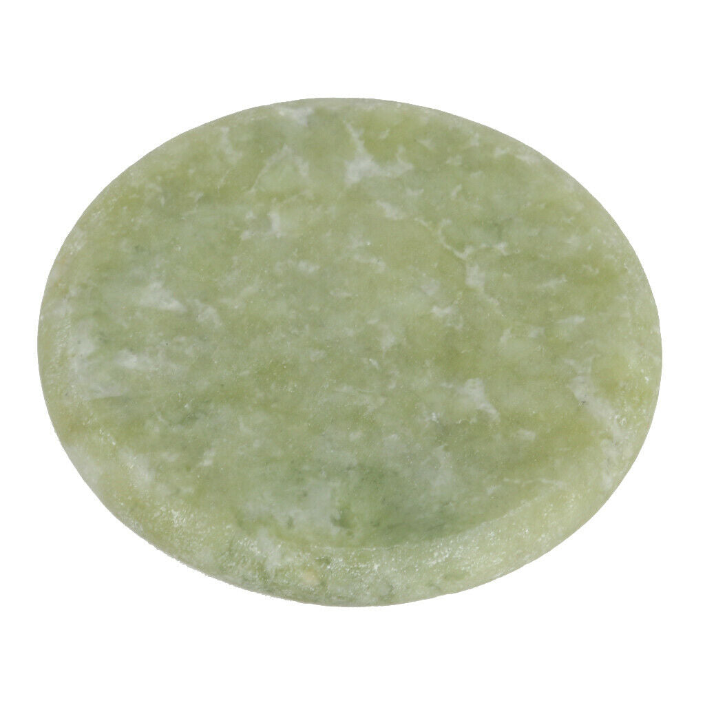 Makeup False Eyelash Adhesive Glue Jade Stone Holder Pad Cosmetic Tool