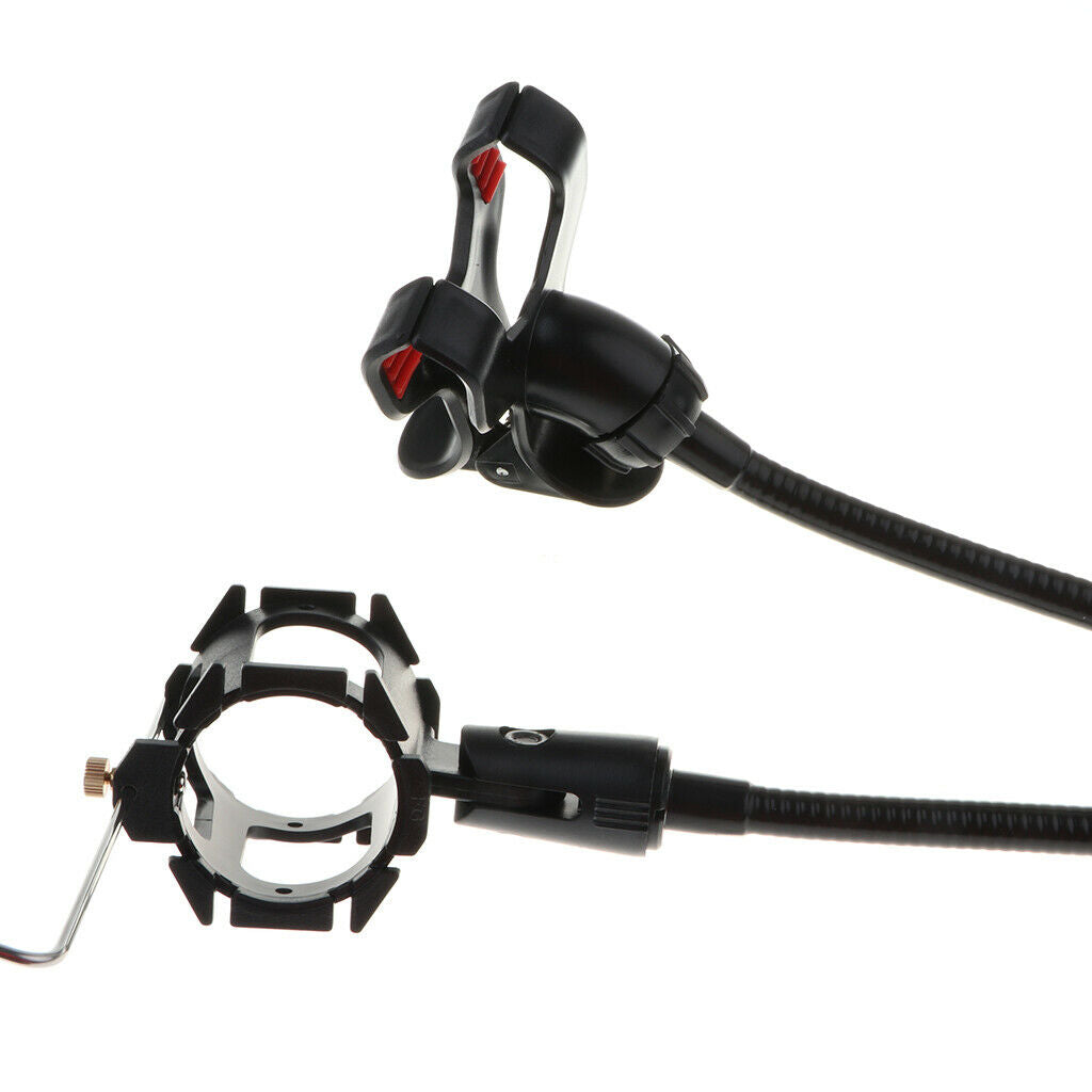 Phone + Microphone Stand   Filter Hold Width Up to 6.3 Inch Mobile Phone
