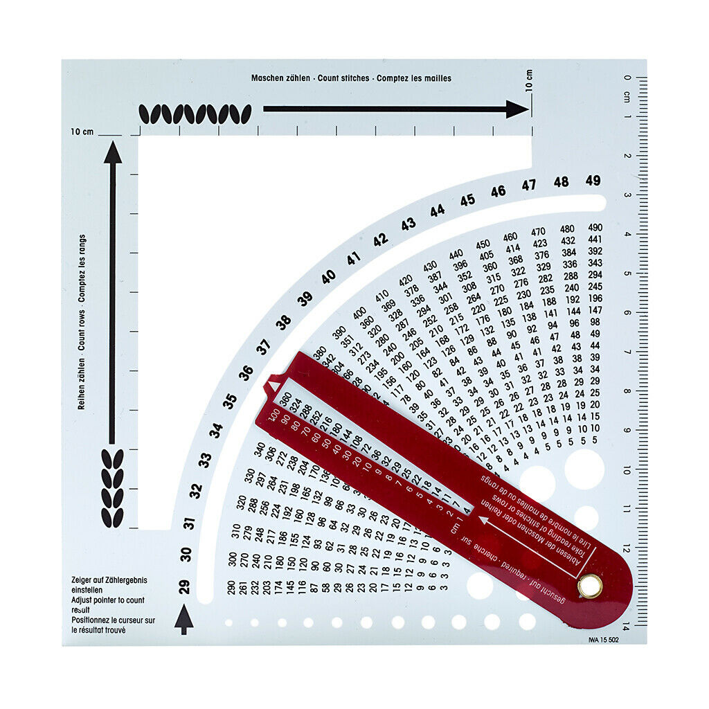 Knitting Gauge Converter, Knitting Calculator Counting