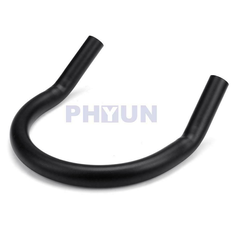 1x Black Rear Seat Hoop Frame 7/8" 22mm For Motorcycle with Flat Frame Universal