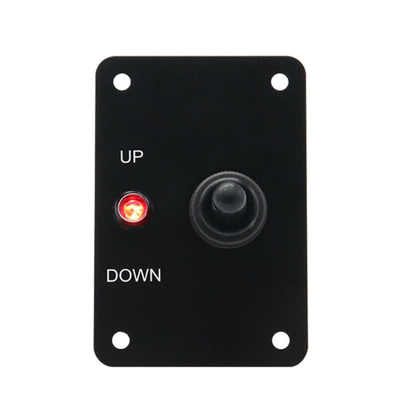 15A Anchor Winch Windlass UP/DOWN Toggle Switch Control Panel with LED Pre-Wired
