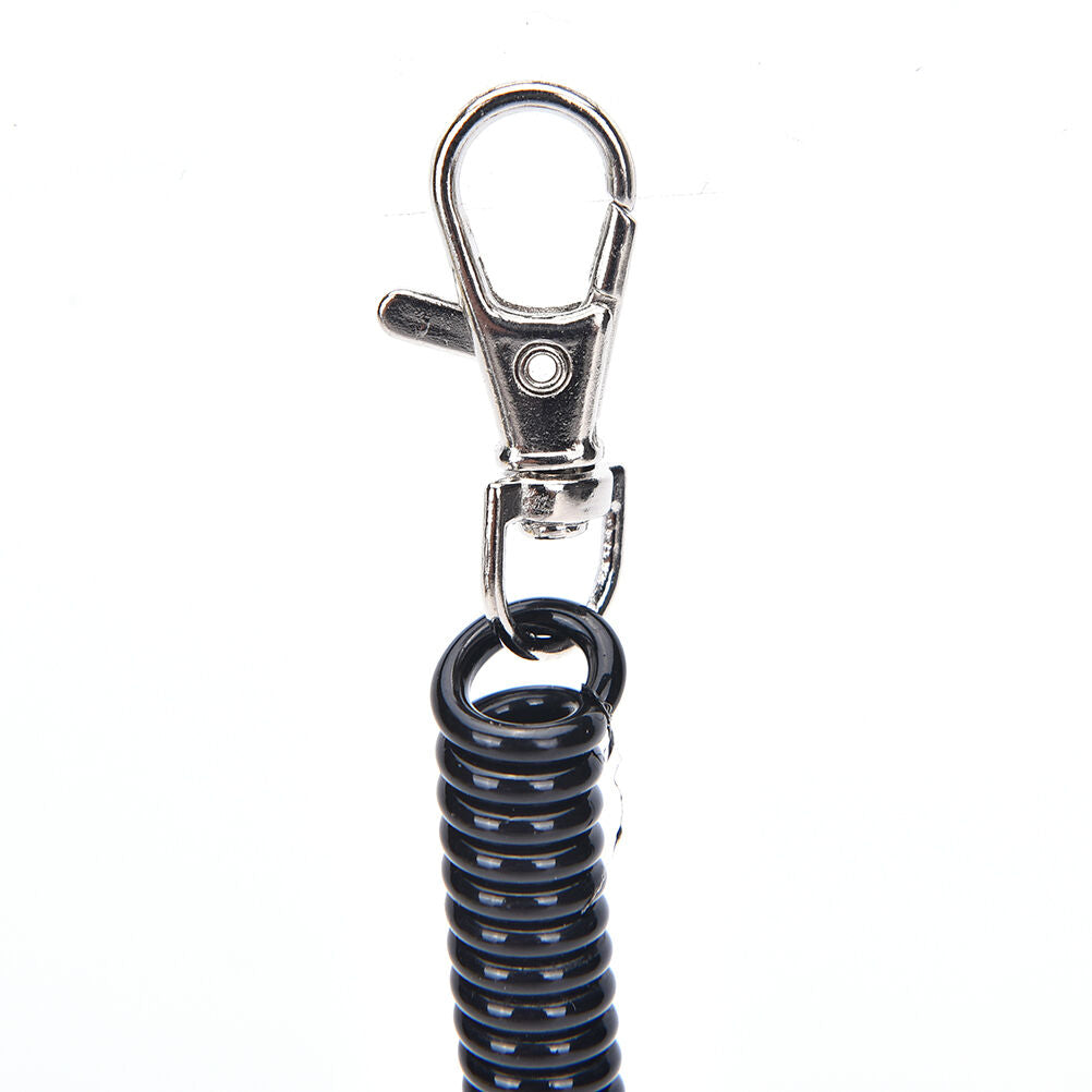 2xTactical Retractable Elastic Rope Securit Gear Tool Hiking Camping Keych.l8