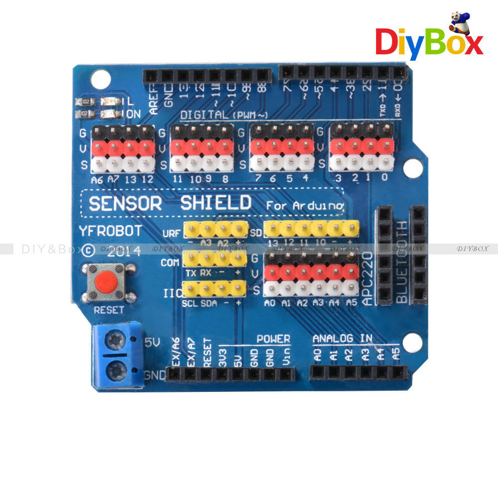 V5 Sensor Shield Expansion Board Shield For Arduino UNO R3 V5.0 Electric Module