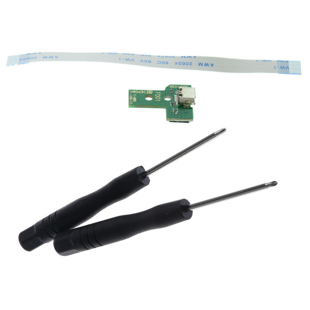 Replace Charging Port USB Charger Socket Board 12 Pin for  JDS-040 + Tool