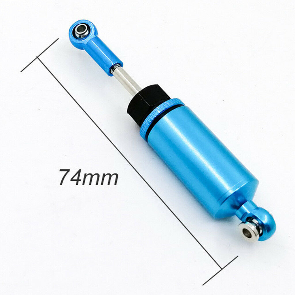 Pack of 4, Alloy Shocks Absorber Spring Damper for 1/12 Scale Wltoys FEIYUE Cars