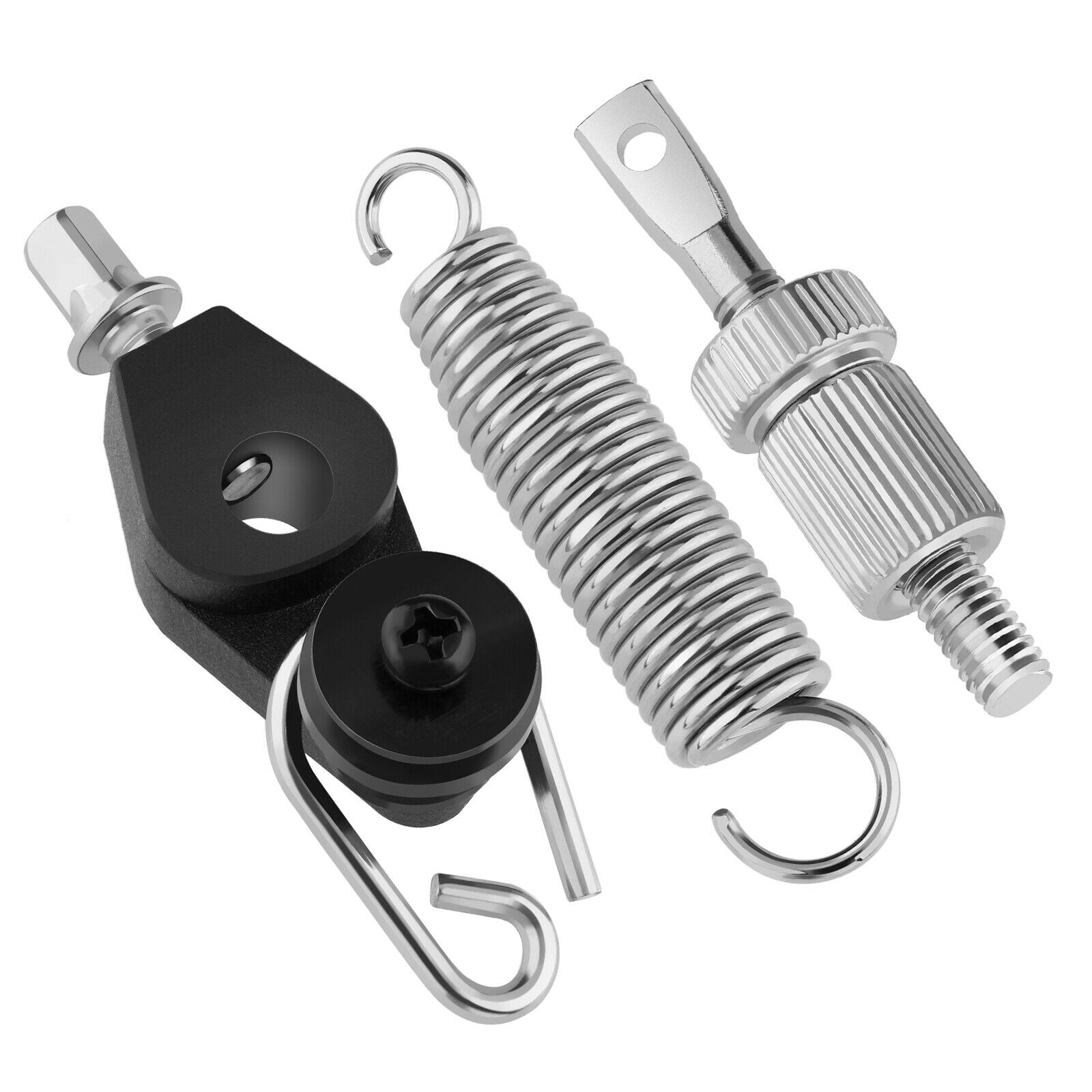 Pedal spring for bass drum stand with spring tensioner