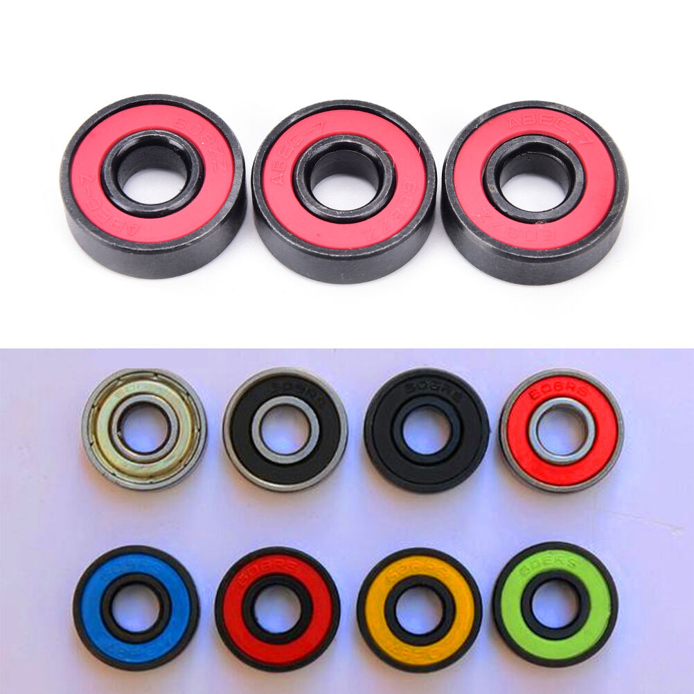 608RS ceramic ball inline bearing for finger spinner / skateboard roller w.l8
