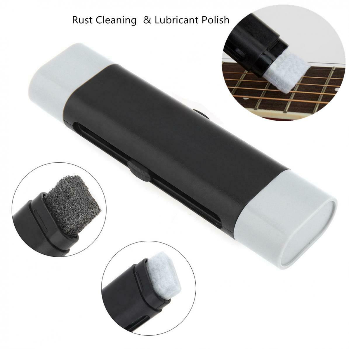 Guitar Polish Tool 2 IN 1String Fret Cleaner & Lubricant 2 IN 1 Polish Tool