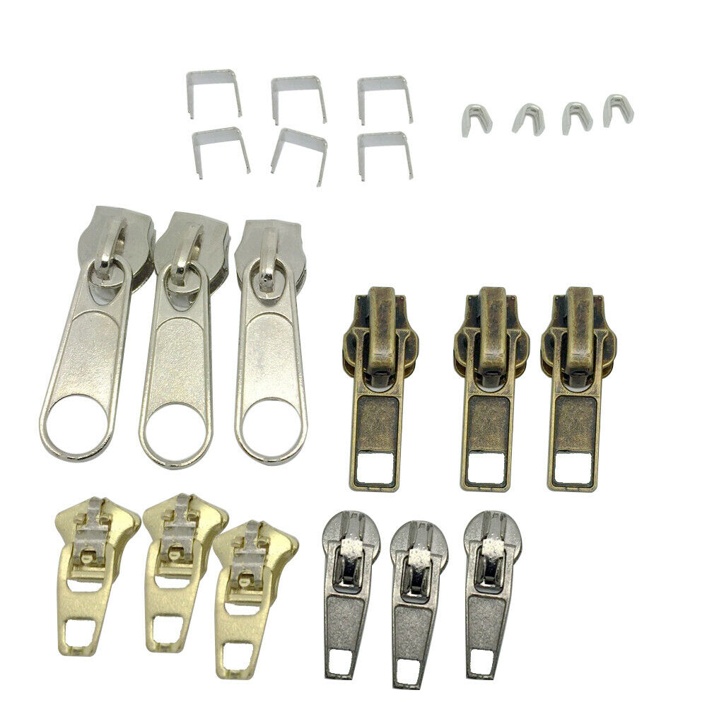 22Pcs Fix A Zip Zipper Slider Rescue Instant Kit Repair Replacement Accessories