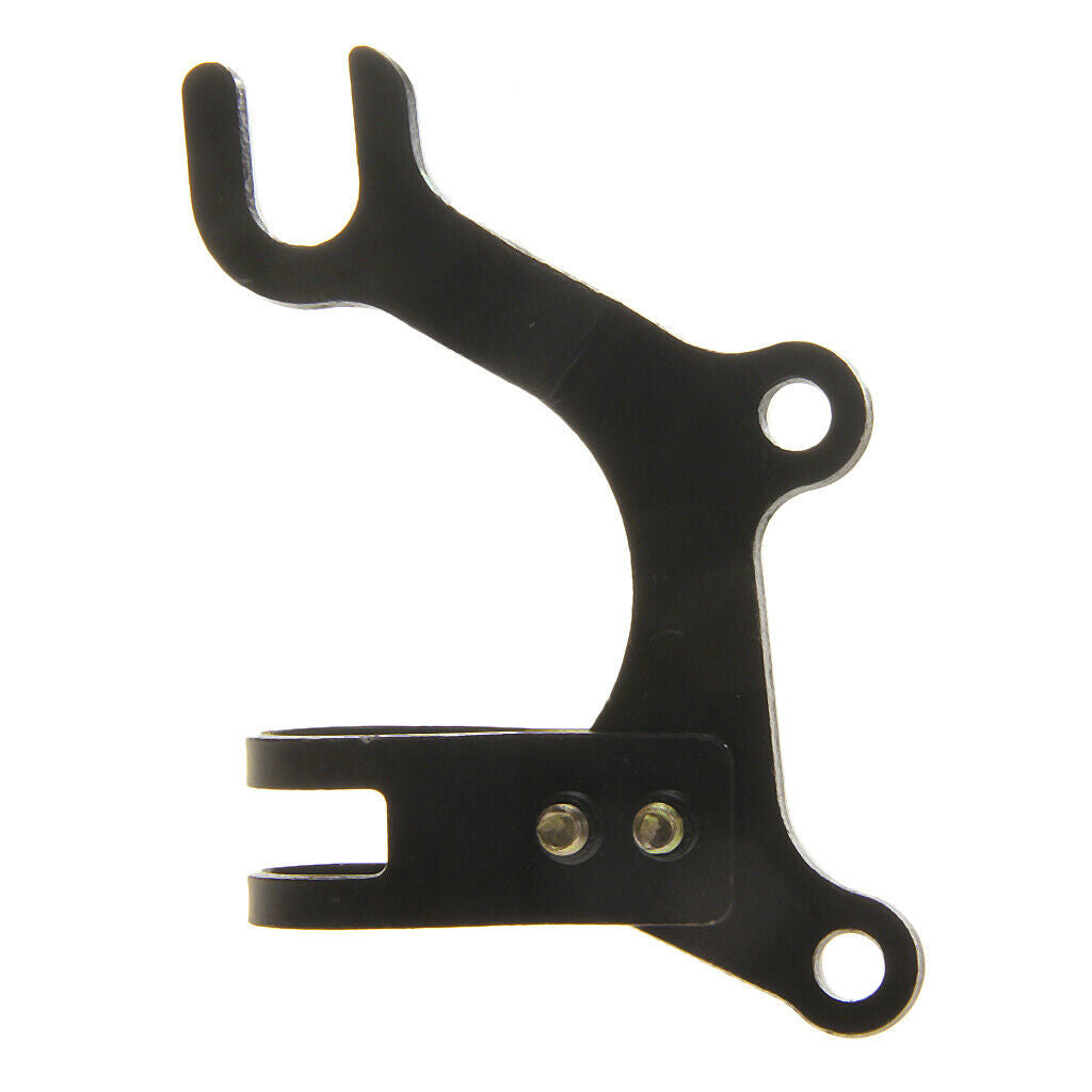 4pcs Black Aluminum Alloy Bike Disc Brake Adapter Bracket Mounting Holder