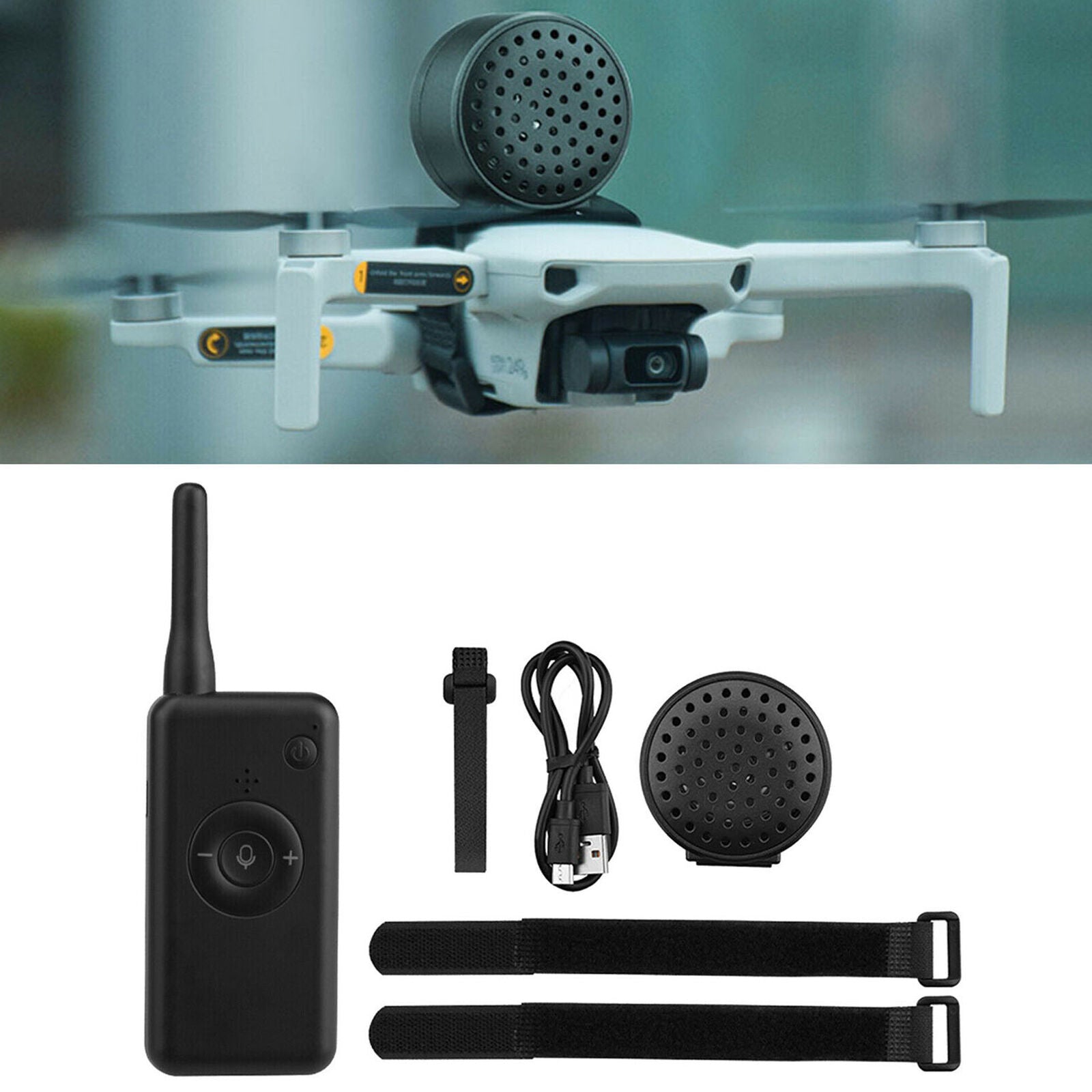 Wireless Speaker Megaphone for DJI Mavic 2 Air 2 Mini 2 Spark Accessories