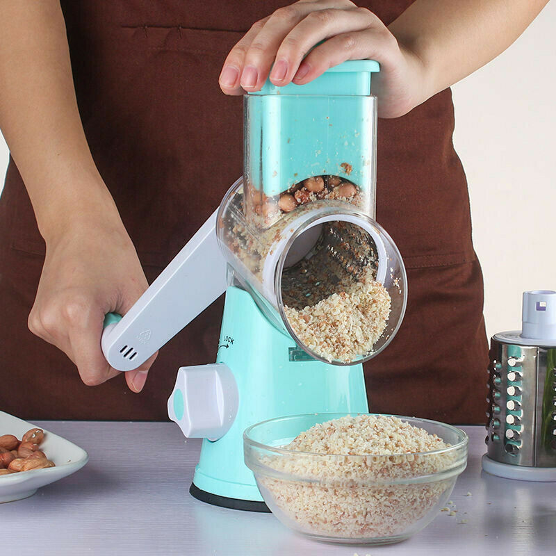 Manual Hand Speedy Mandoline Slicer Pasta Salad Maker Fruit Vegetable Cutte3BDA