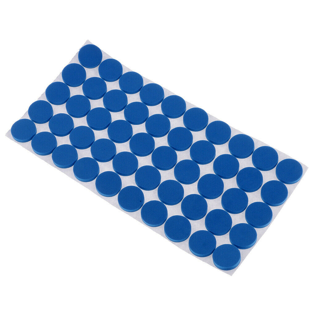 100 Pieces Furniture Pads Self-Adhesive Non-slip Floor Wall Protectors Blue