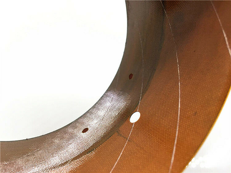 1pair (2pcs)99.2mm glass fiber  Bass voice coil Flat wire 8 ohm