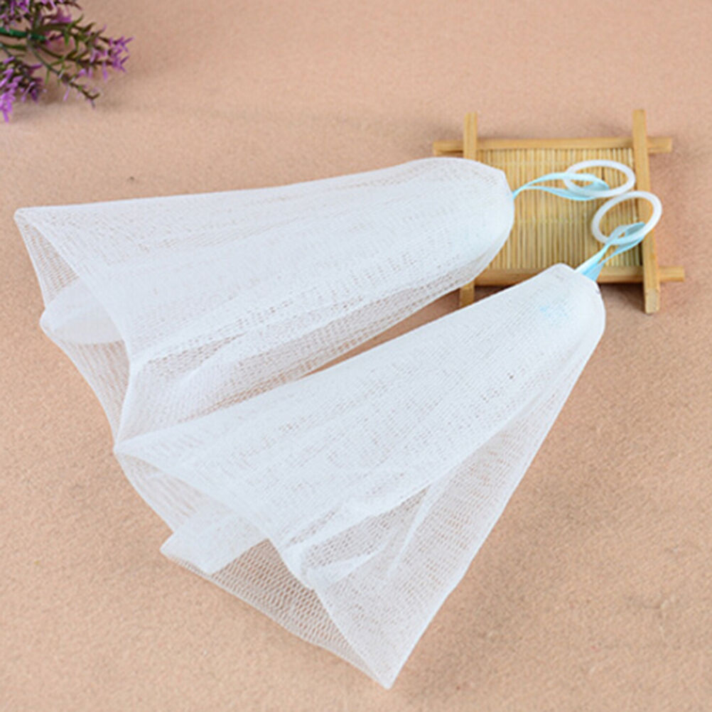 2pcs Foaming Net For Handmade Soap Make Bubbles Use For Exquisite Foam Was FG