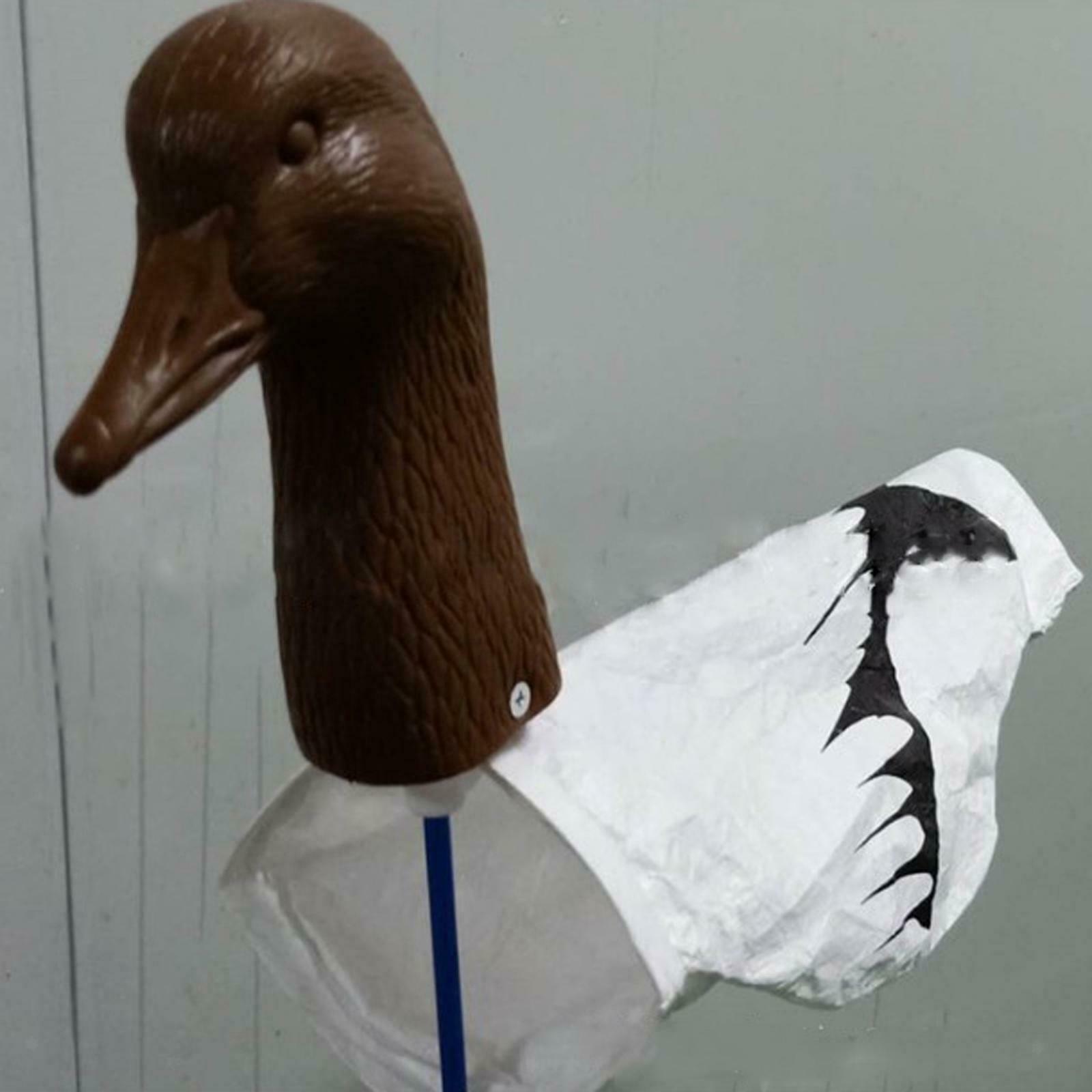 Hunting Windsock Collared 32x45cm Decoys Feeder Flexible Drake Mallards Sock