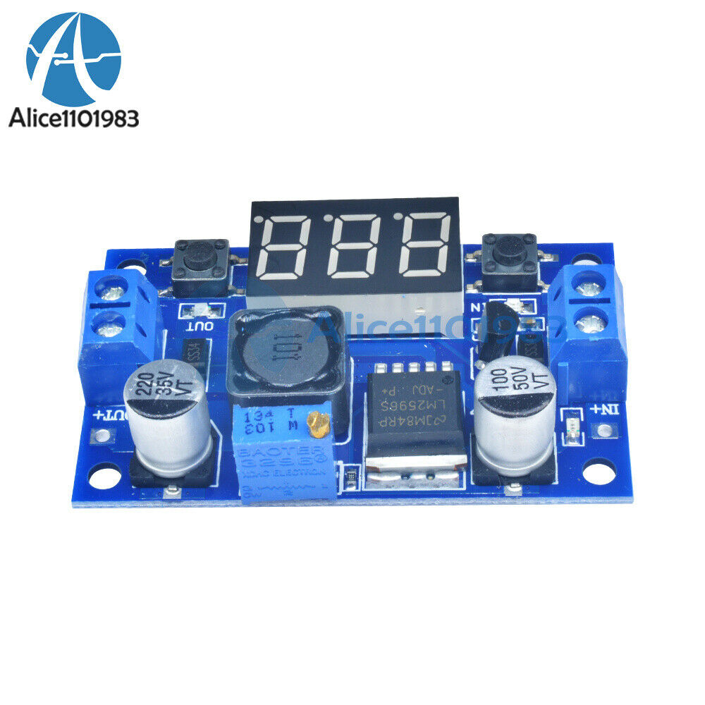 10PCS LM2596 Buck Step-down Power Converter Module DC 4V-40V To DC 1.3V-37V