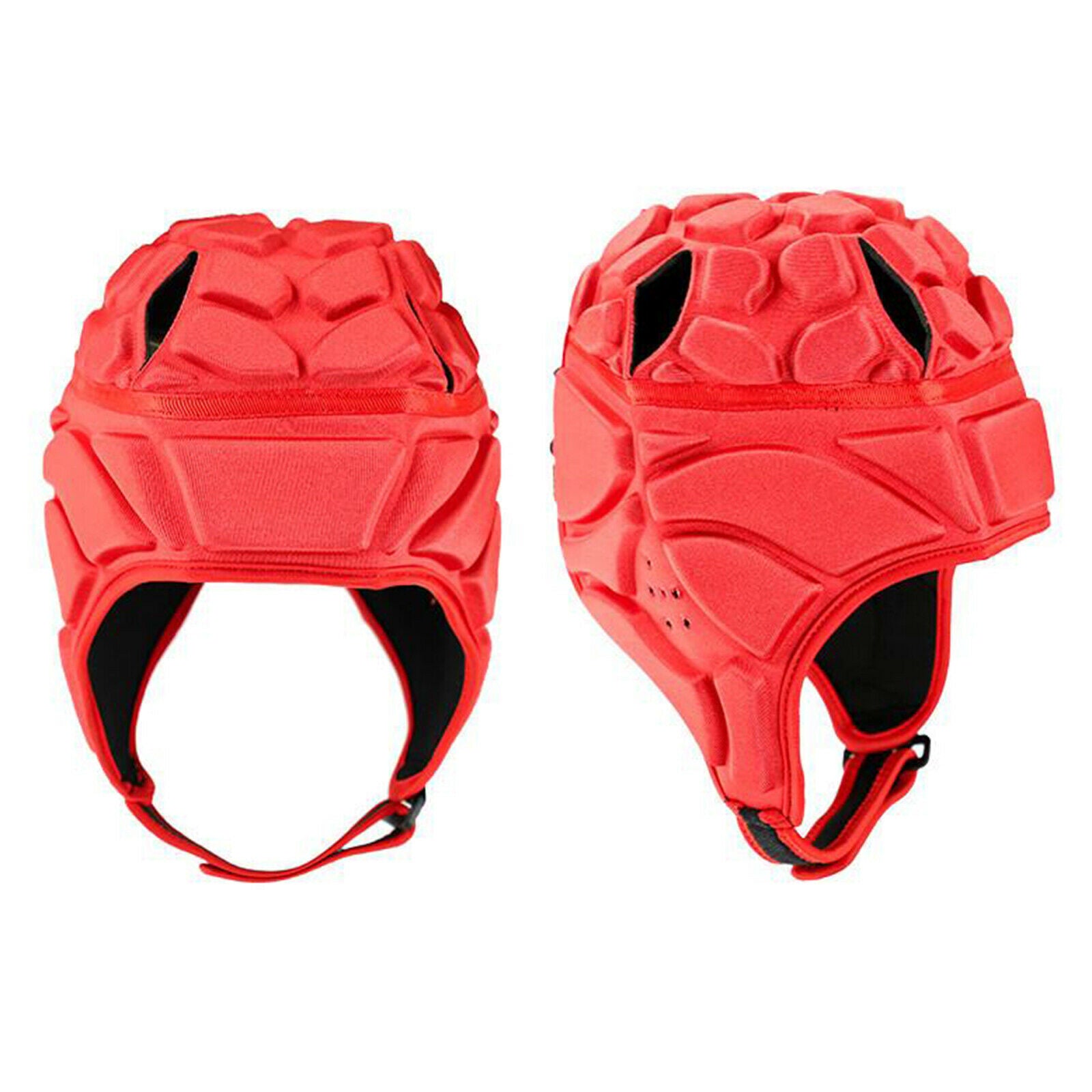 2pcs Rugby Headguard Thick Foam Padded Sports Scrum   Soft Shell Helmet Hat