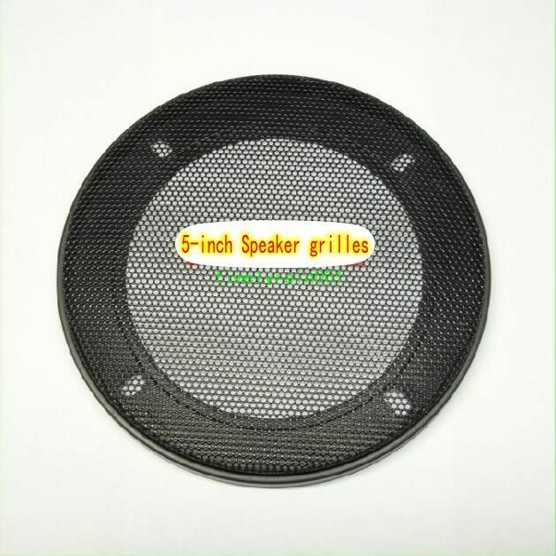 1pcs 5"inch Speaker grille decorative protective circle Car Audio Dust net cover