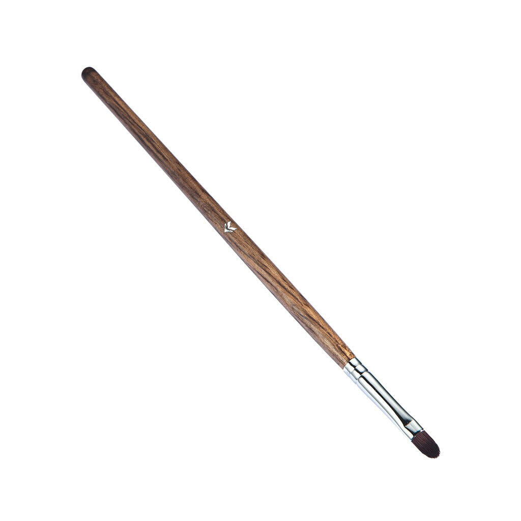 Wooden Handle Makeup Brush for Lip Eye Concealer Highlight Eyeliner Comestic