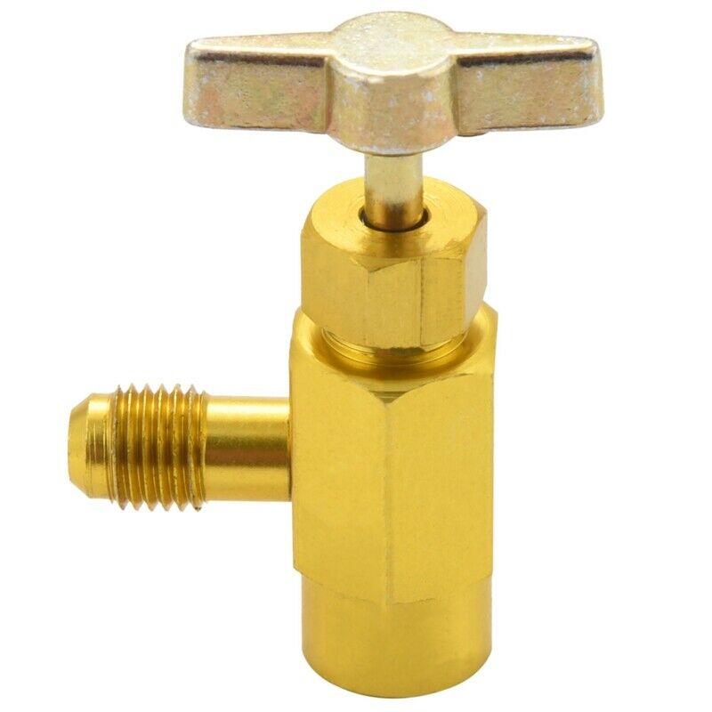 1/4 Sae M14 Thread Adapter R-134A Automotive Air Conditioner Refrigerant Can DC7