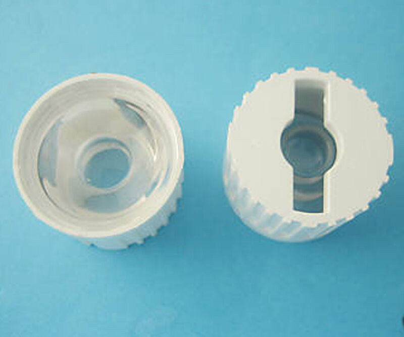 1pc 15 Degree Lens for Luxeon LED w/ White Base 21mm