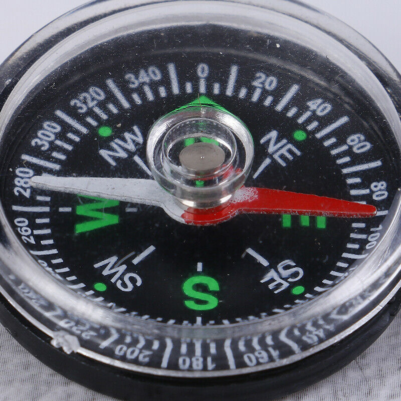 30mm Mini Compass Camping Hiking Outdoor Travel Navigation Wild Survival .l8