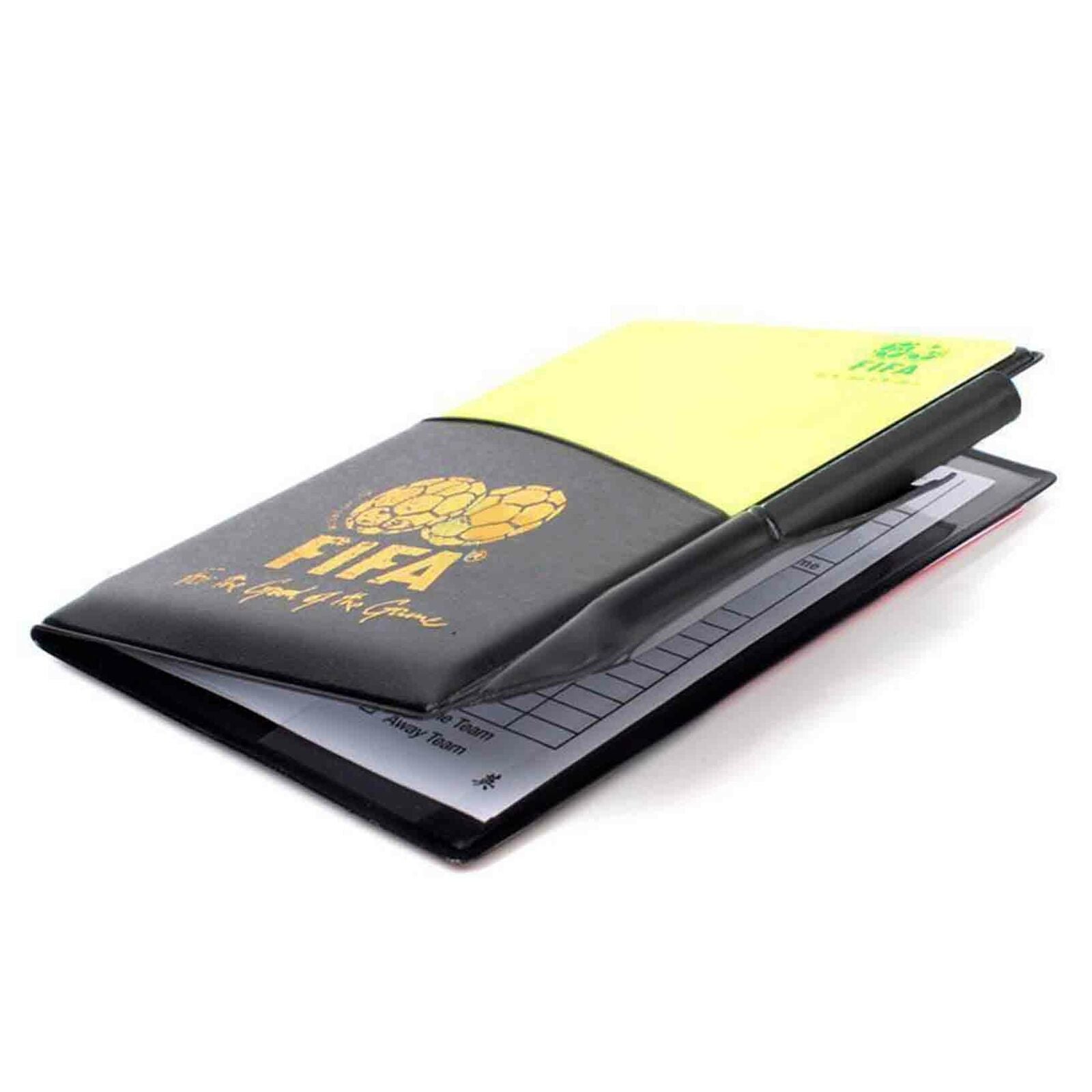 Professional Soccer Referee Wallet Football Red card Yellow Card Pencil Log Book