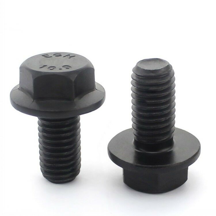 2Pcs Saw Blade Bolt M7 x 18mm Left Hand Thread [M_M_S]