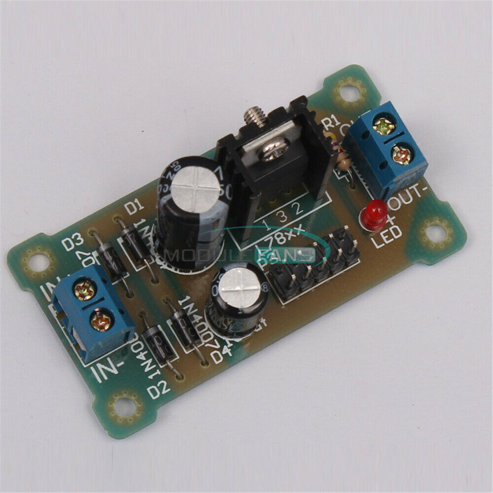 LM7806 L7806 Step-Down 8V-35V to 6V Power Supply Module DIY Kit