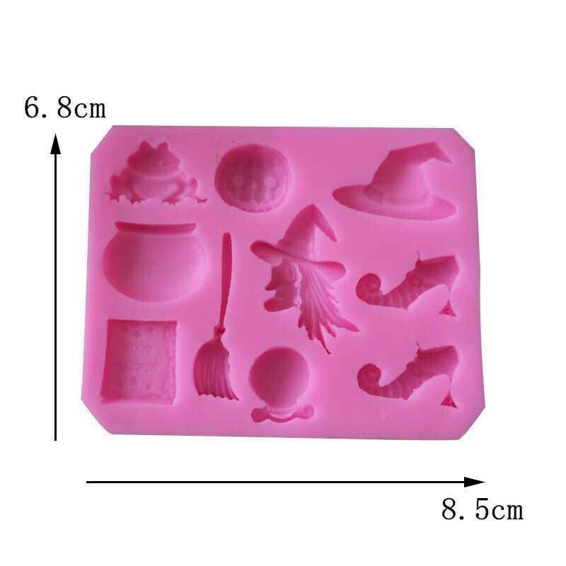 Halloween Cake Silicone Mold Home Kitchen Pumpkin Shape Decoration Baking.l8