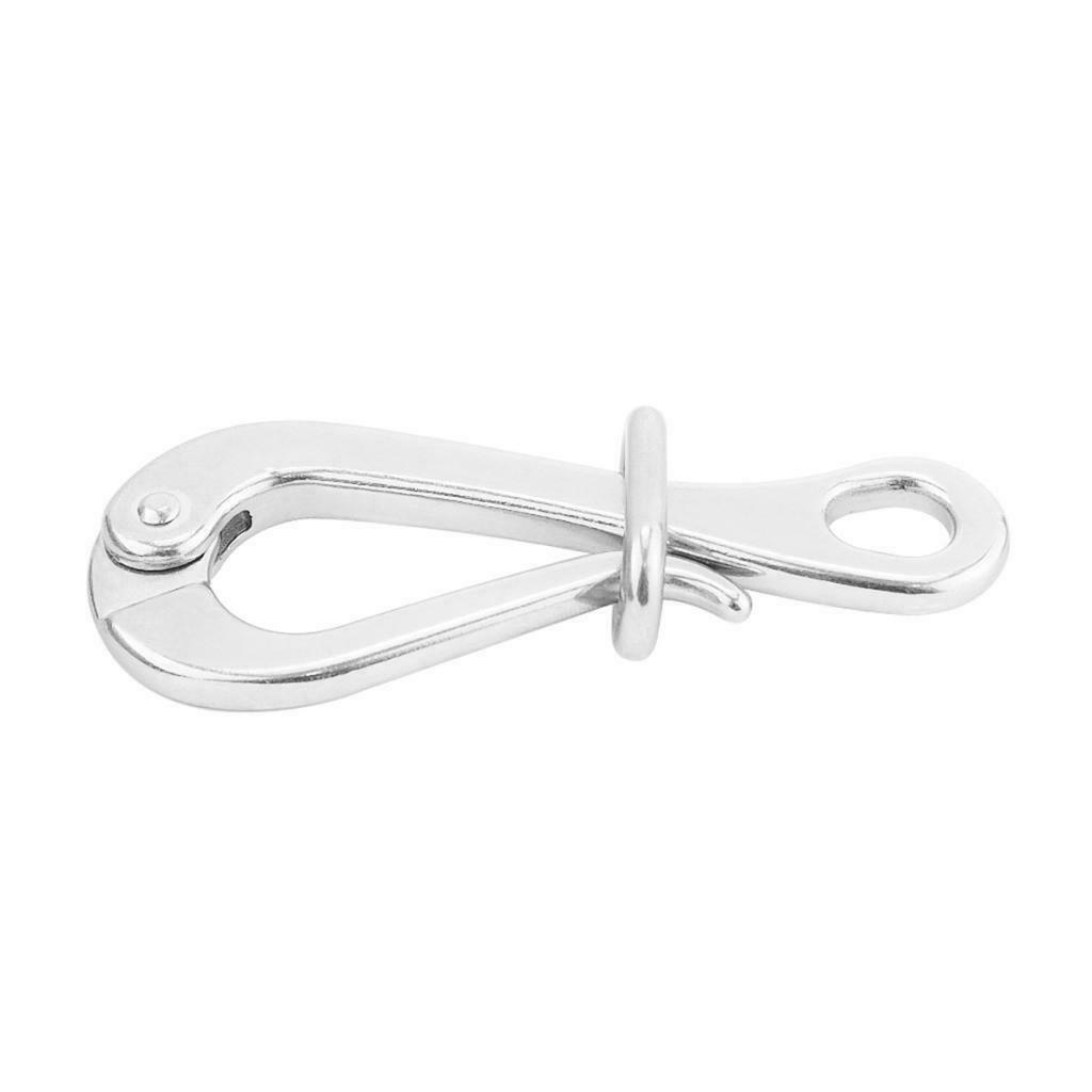 Durable BRAND NEW 100mm STAINLESS STEEL PELICAN HOOK with Quick Release Boat