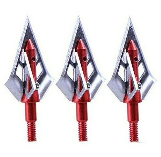6pcs New 4 Blade 100grain Arrowhead Shooting Arrow Head Broadehead Hunting bow s