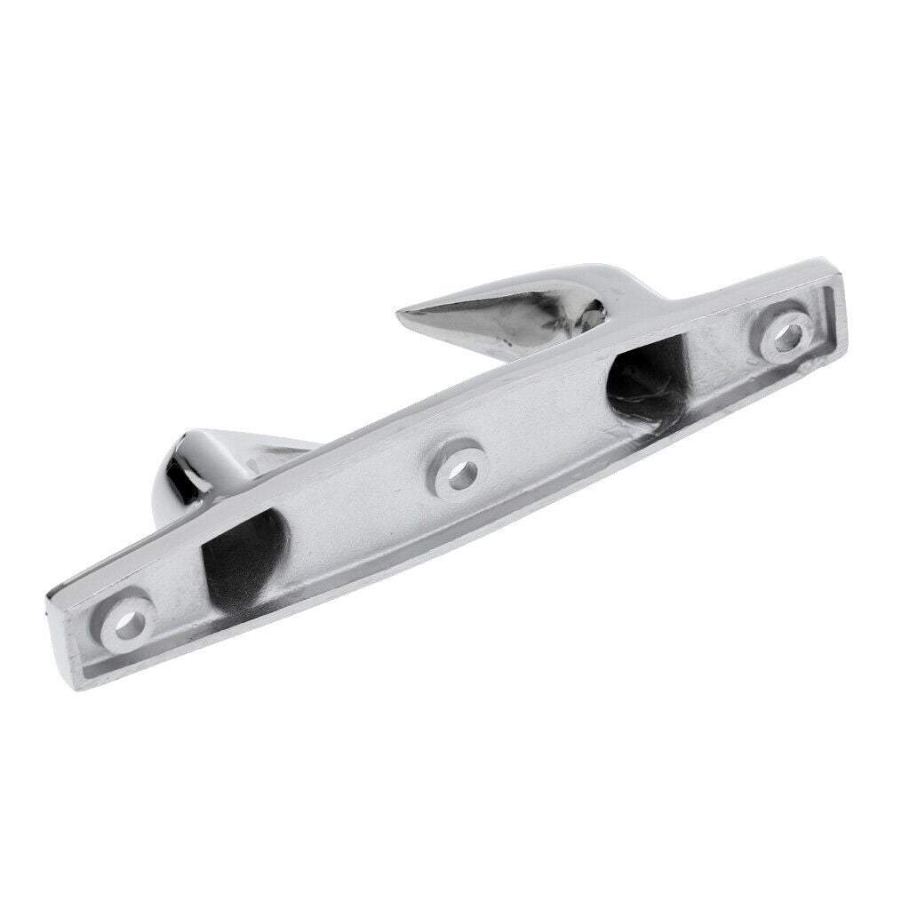 2x 119mm Marine Grade Stainless Steel Boat Bow Fairlead Cleat Mooring Cleat