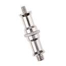 Double End Stud 1/4-Inch And 3/8-Inch Adapter Spigot For Studio Light Stand