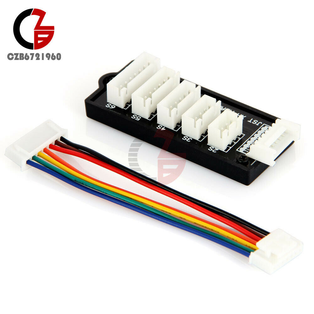 Balance Charger Expansion JST XH Adapter Board RC Lipo Battery Charging 2S-6S