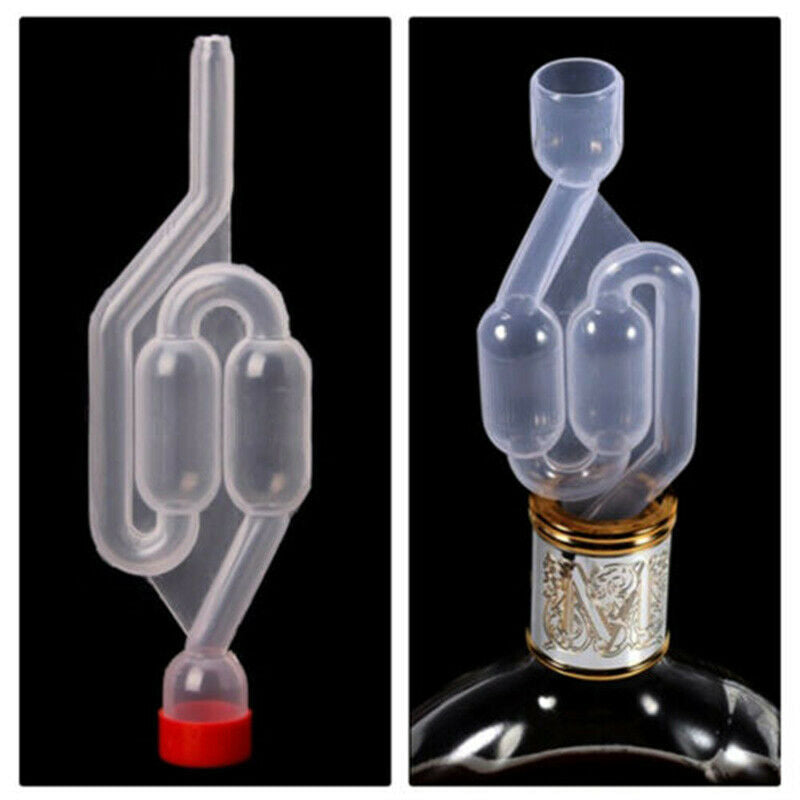 2Pcs Air Lock Grommet Exhaust Water al Valve Cork Beer Wine Making Tools Y1X Kt