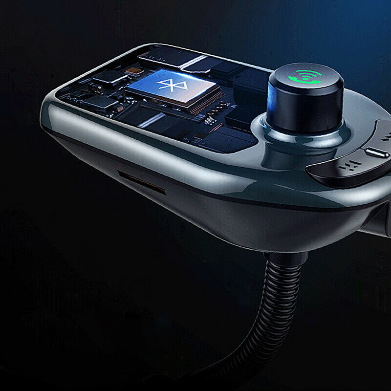 12-24V Car Cigarette Lighter Socket Dual USB Charger Bluetooth Audio Transmitter