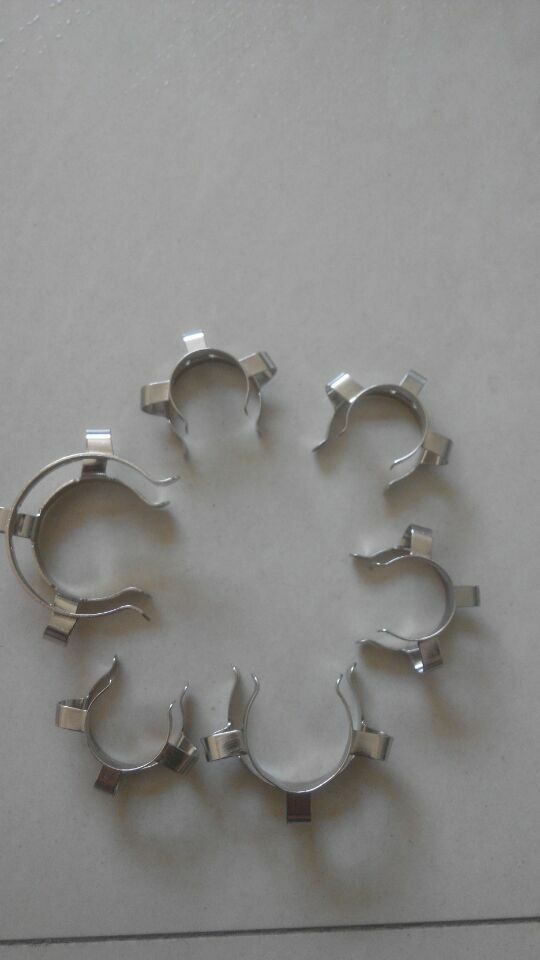 2pcs 14#, Stainless Clip Keck Clamp Glass Ground Joint